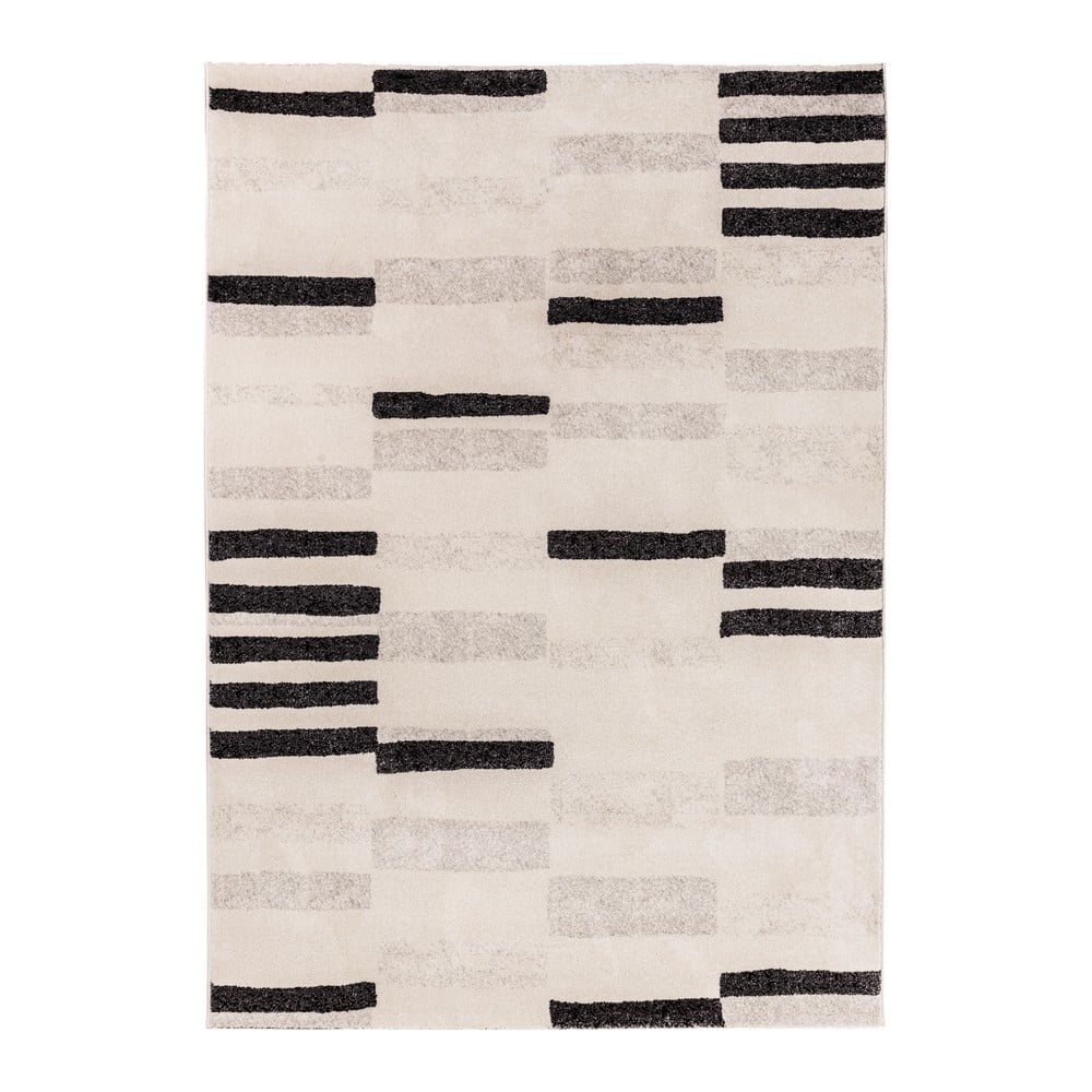 Sivý/krémový koberec 80x150 cm Mosaica – Universal