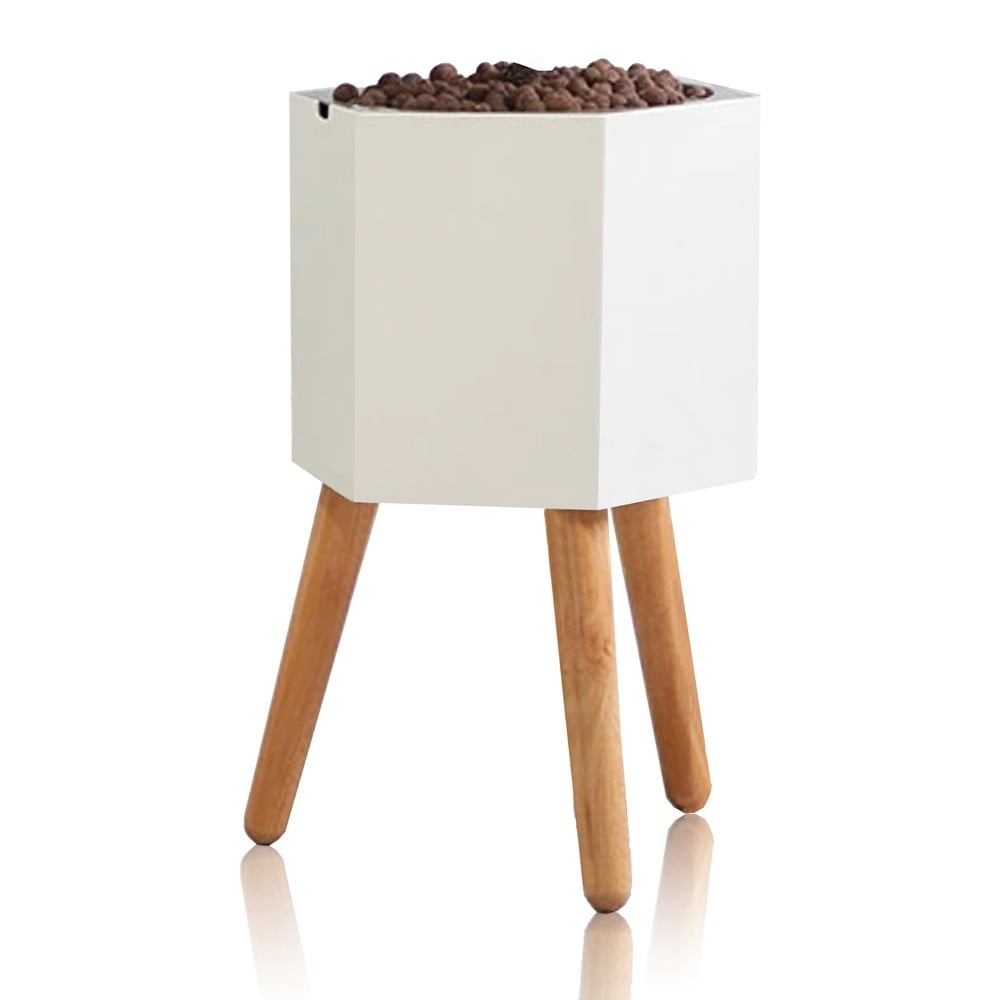 Biely samozavlažovací kvetináč Tomasucci Calla