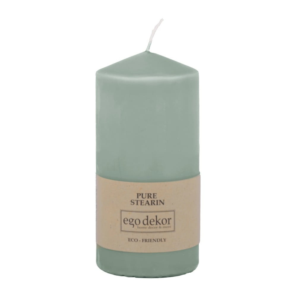 Tyrkysovomodrá sviečka Eco candles by Ego dekor Top
