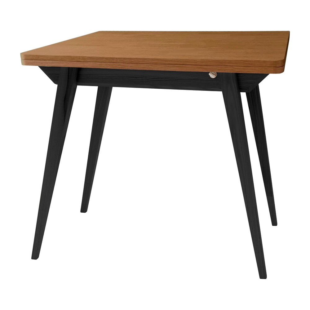 Rozkladací jedálenský stôl s doskou v dekore jaseňového dreva 65x90 cm Envelope – Ragaba