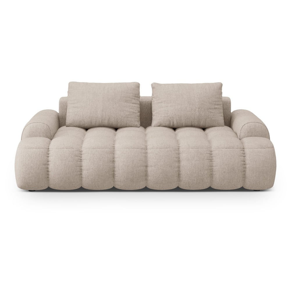 Svetlohnedá pohovka 200 cm Linz – Cosmopolitan Design