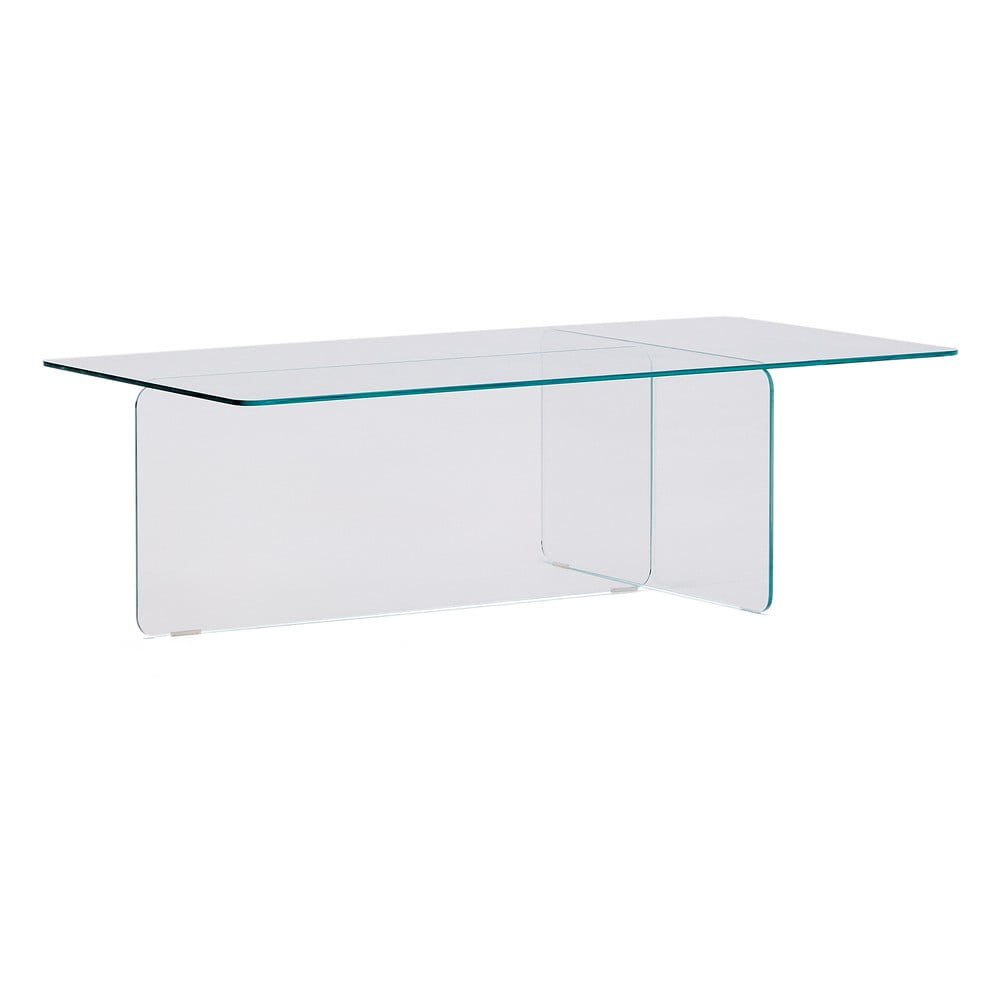 Sklenený konferenčný stolík 60x120 cm Zaren – Kave Home