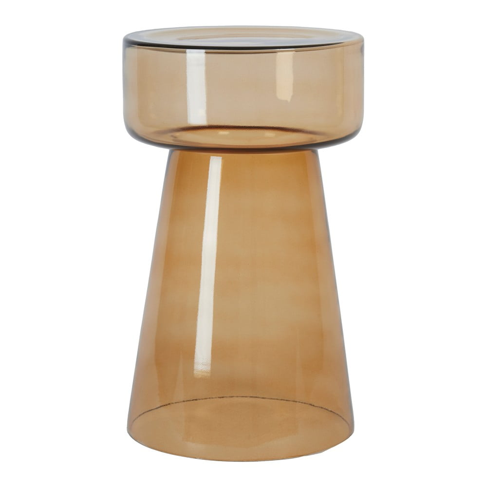 Sklenený okrúhly odkladací stolík ø 30 cm Dakwa – Light & Living