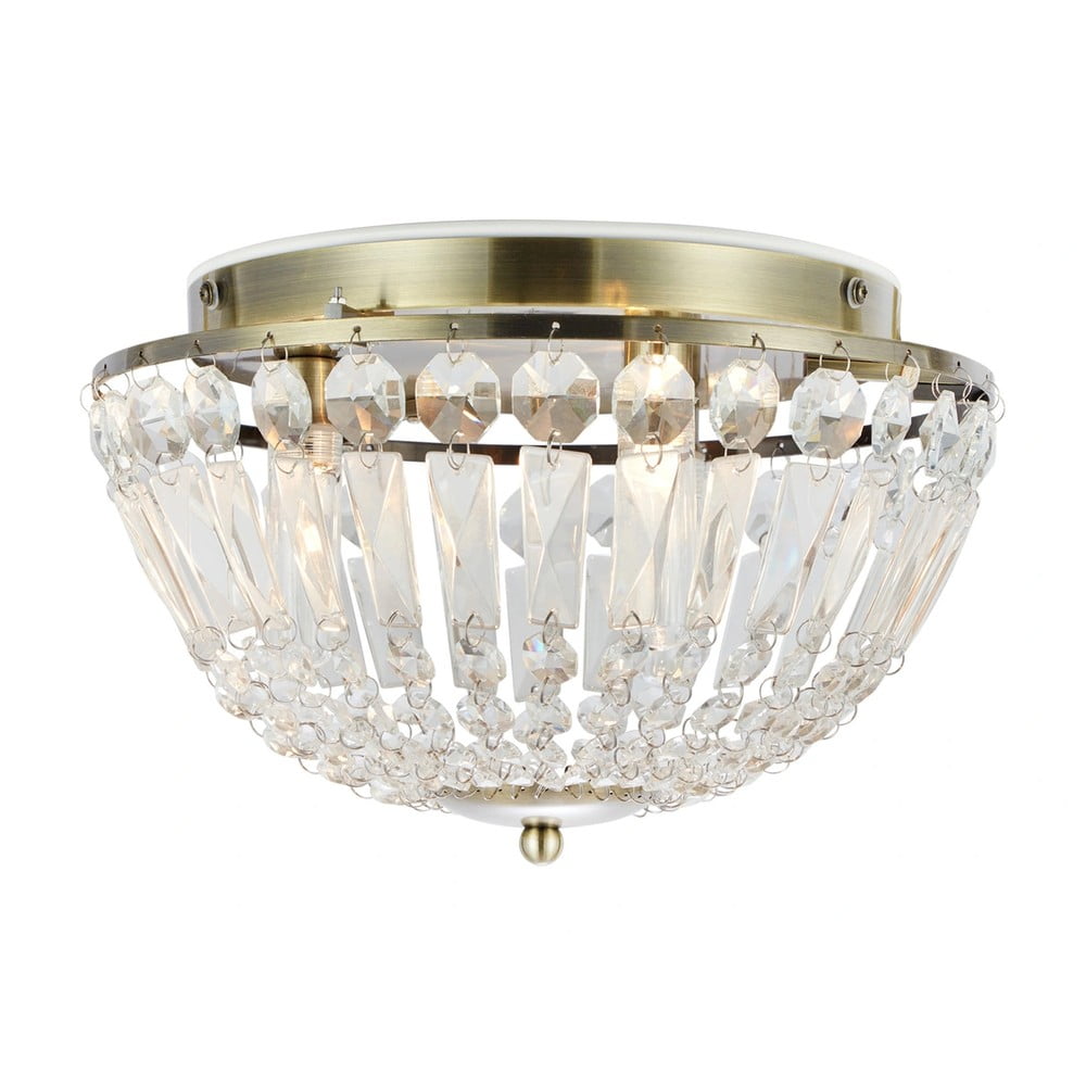 Stropné svietidlo v mosadznej farbe Estelle – Markslöjd