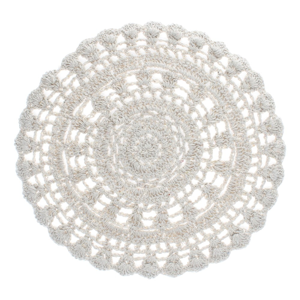 Prestieranie s prímesou bavlny ø 35 cm Crochet – Rex London
