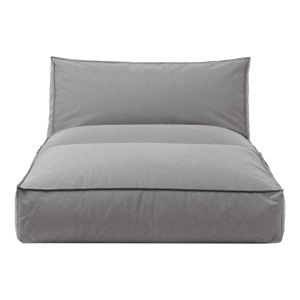 Sivé záhradné ležadlo Blomus Stone