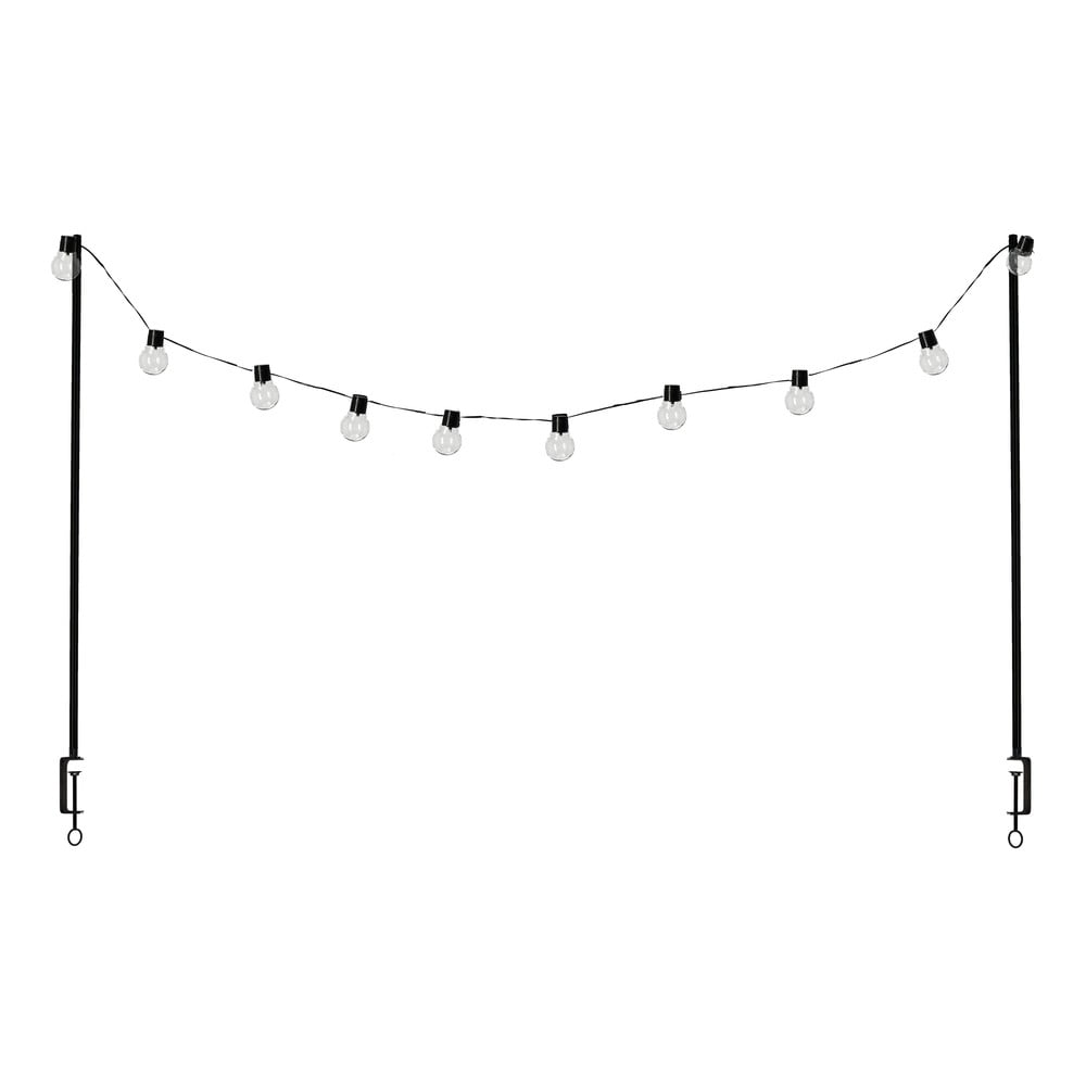 Solárna svetelná reťaz počet žiaroviek 10 ks dĺžka 220 cm – Esschert Design
