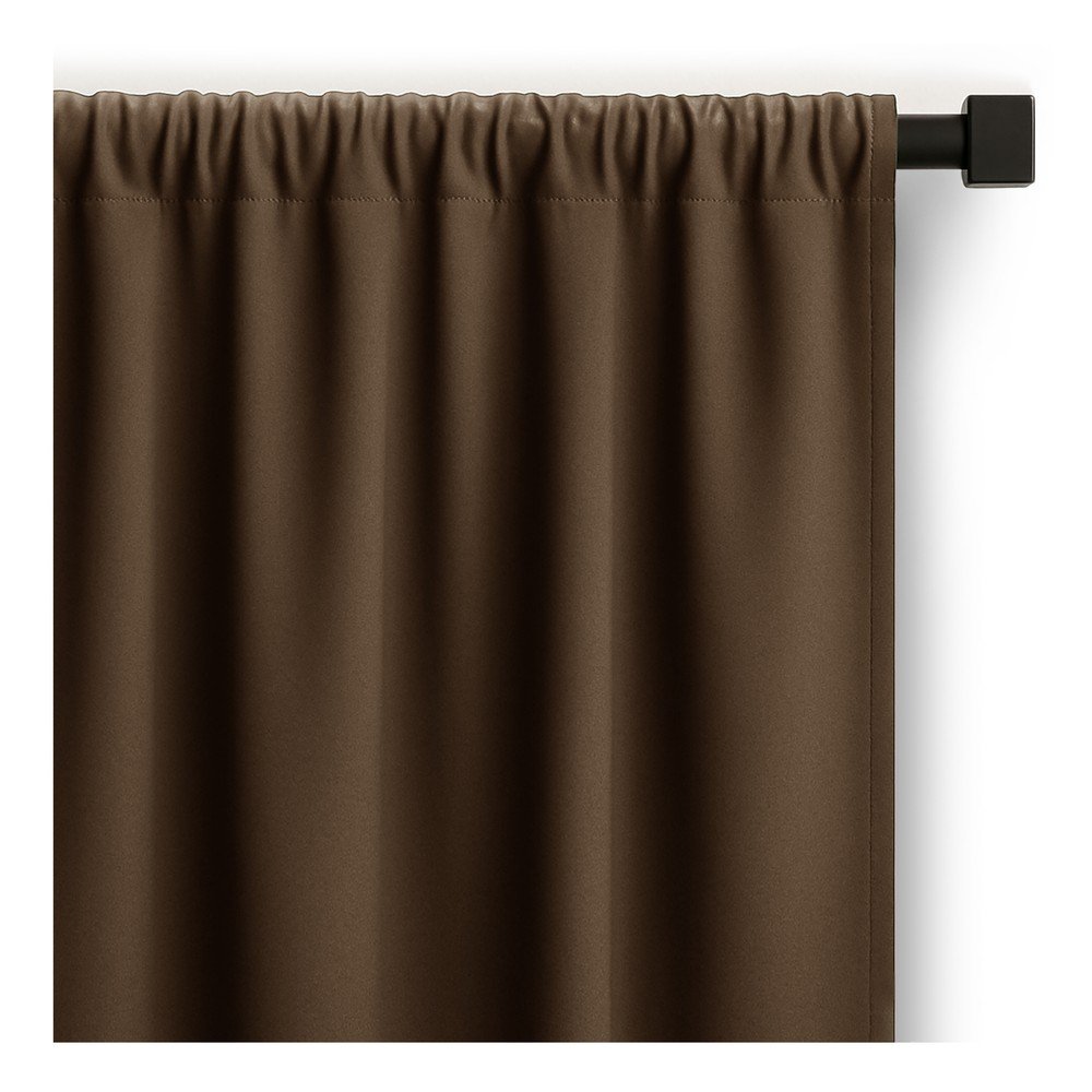 Hnedý dimout záves 140x270 cm Carli – Restilo