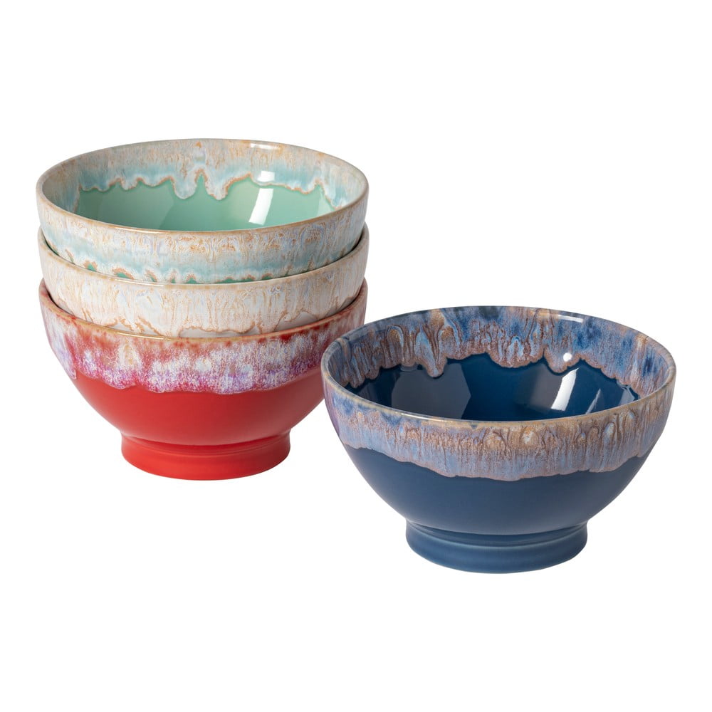 Misy v súprave 4 ks z kameniny ø 15 cm Latte – Costa Nova