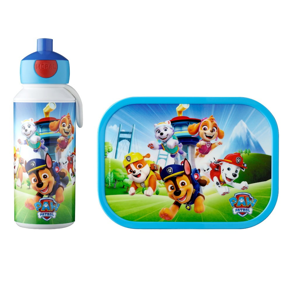 Detský desiatový box s fľašou Paw patrol pups – Mepal