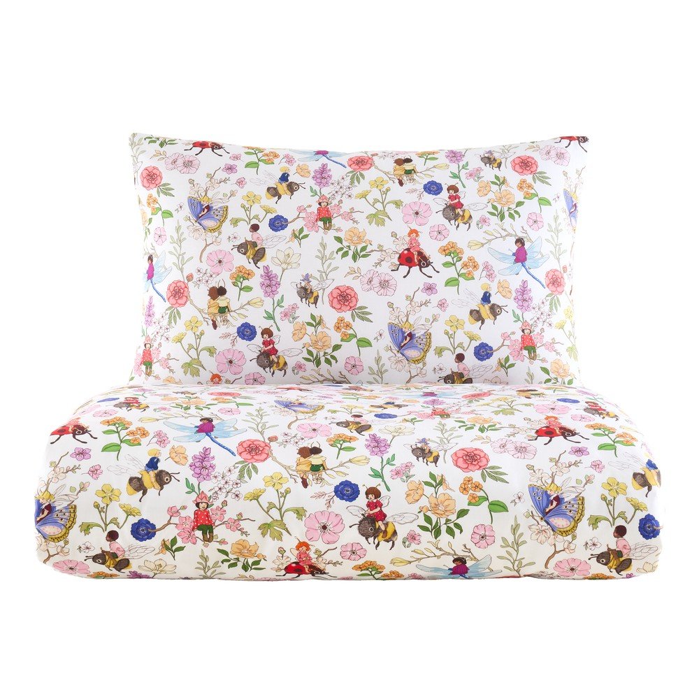 Bavlnená detská obliečka na jednolôžko 135x200 cm Garden Friends – Belle & Boo