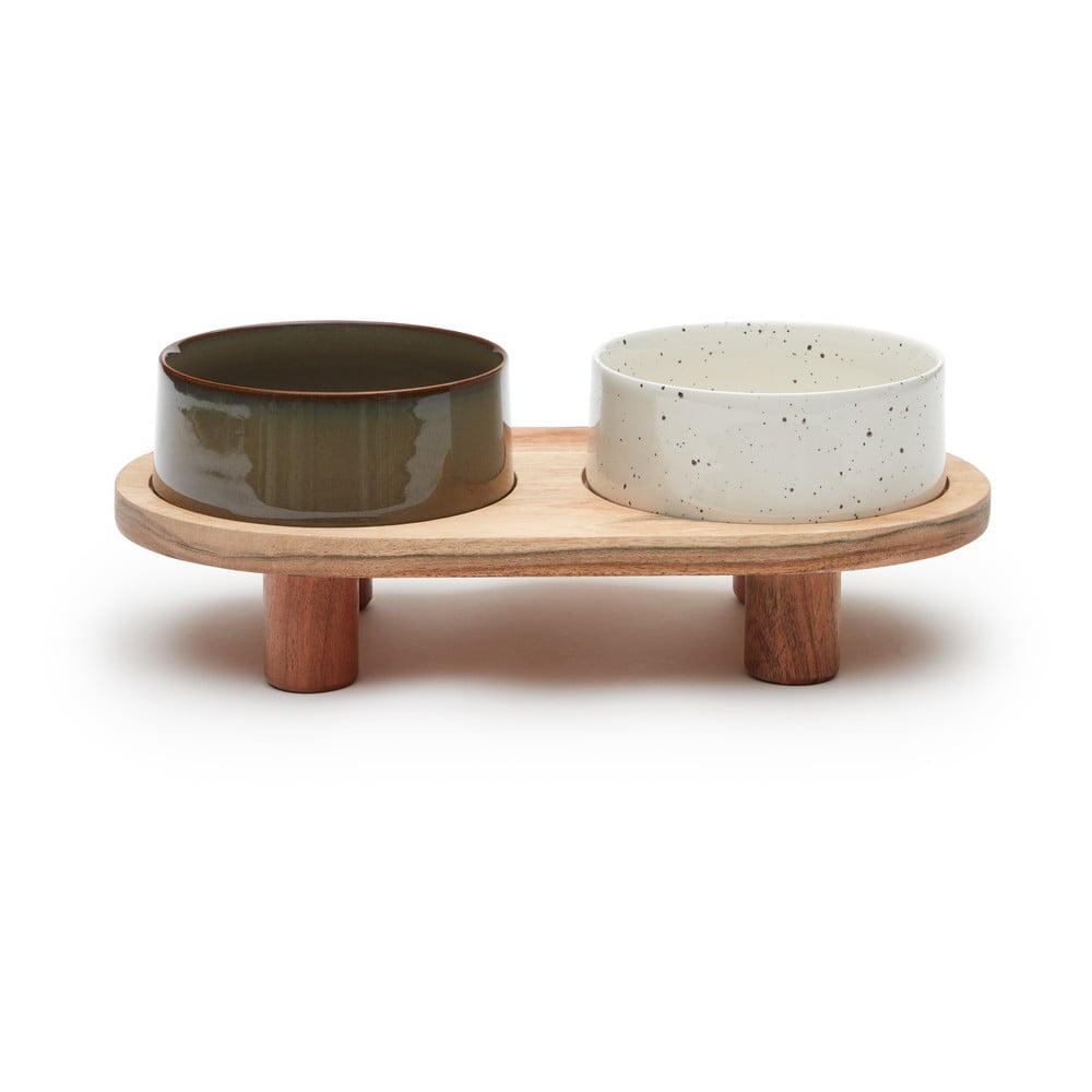 Keramické misky v súprave 2 ks pre psov Dumbi - Kave Home