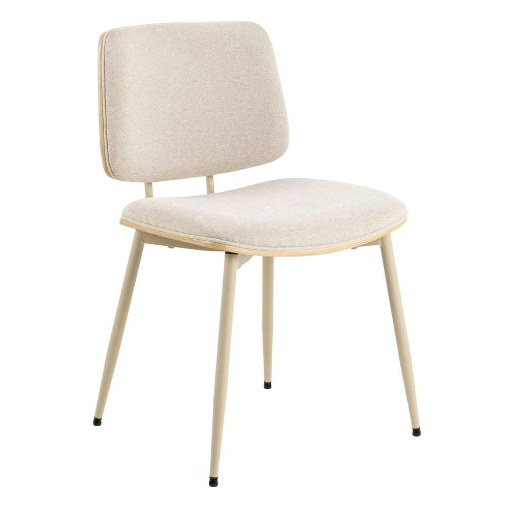 Krémová jedálenská stolička Owen – Actona