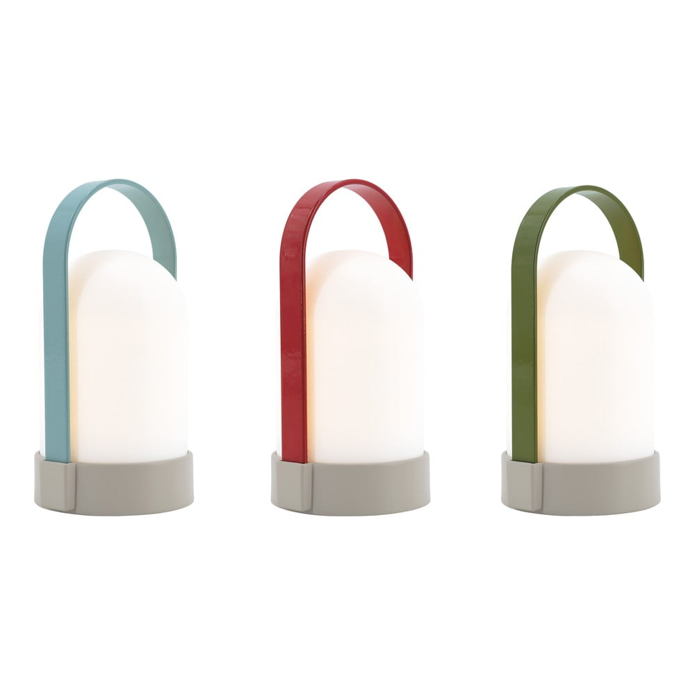 Biela LED stmievateľná stolová lampa (výška 15 cm) Uri – Remember