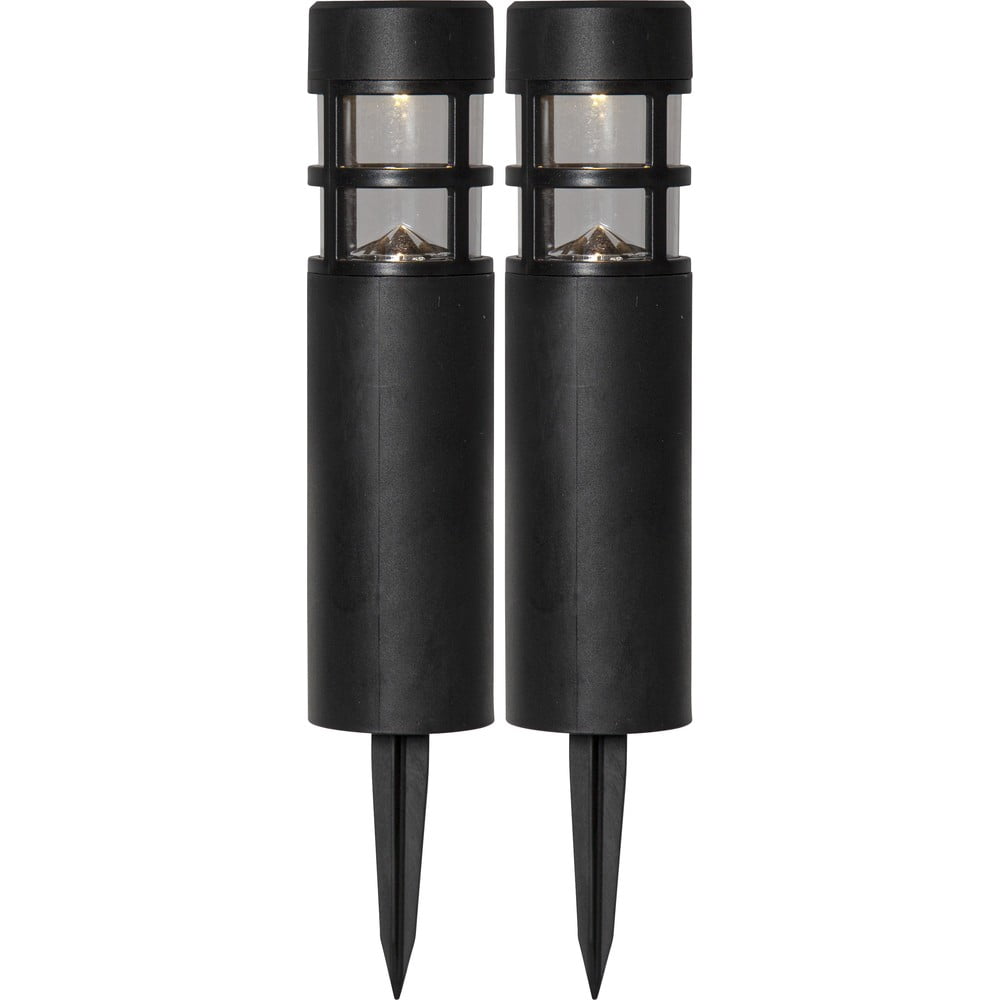 Súprava 2 vonkajších solárnych LED svietidiel Star Trading Rundi