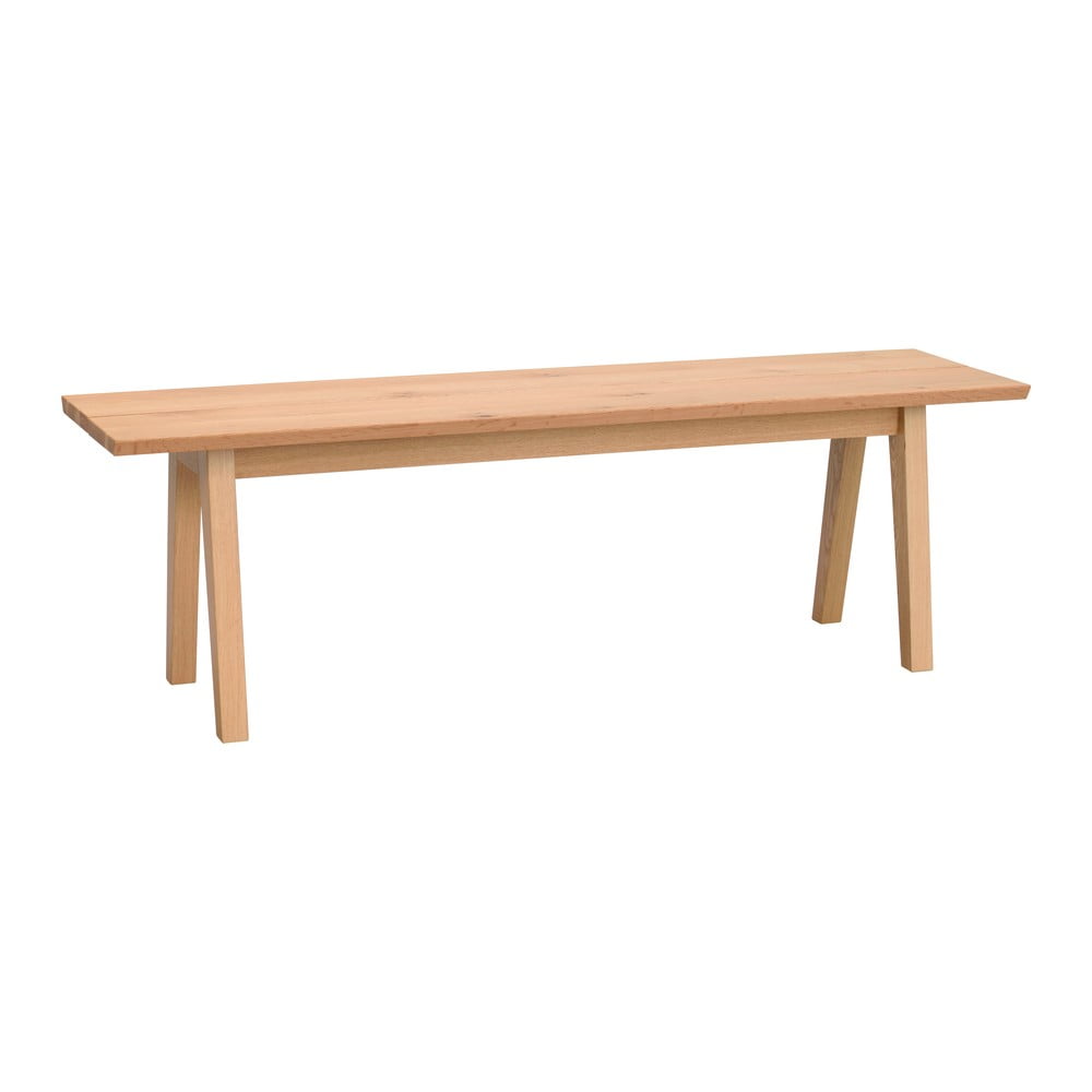 Drevená jedálenská lavica v dubovom dekore Rowico Melfort