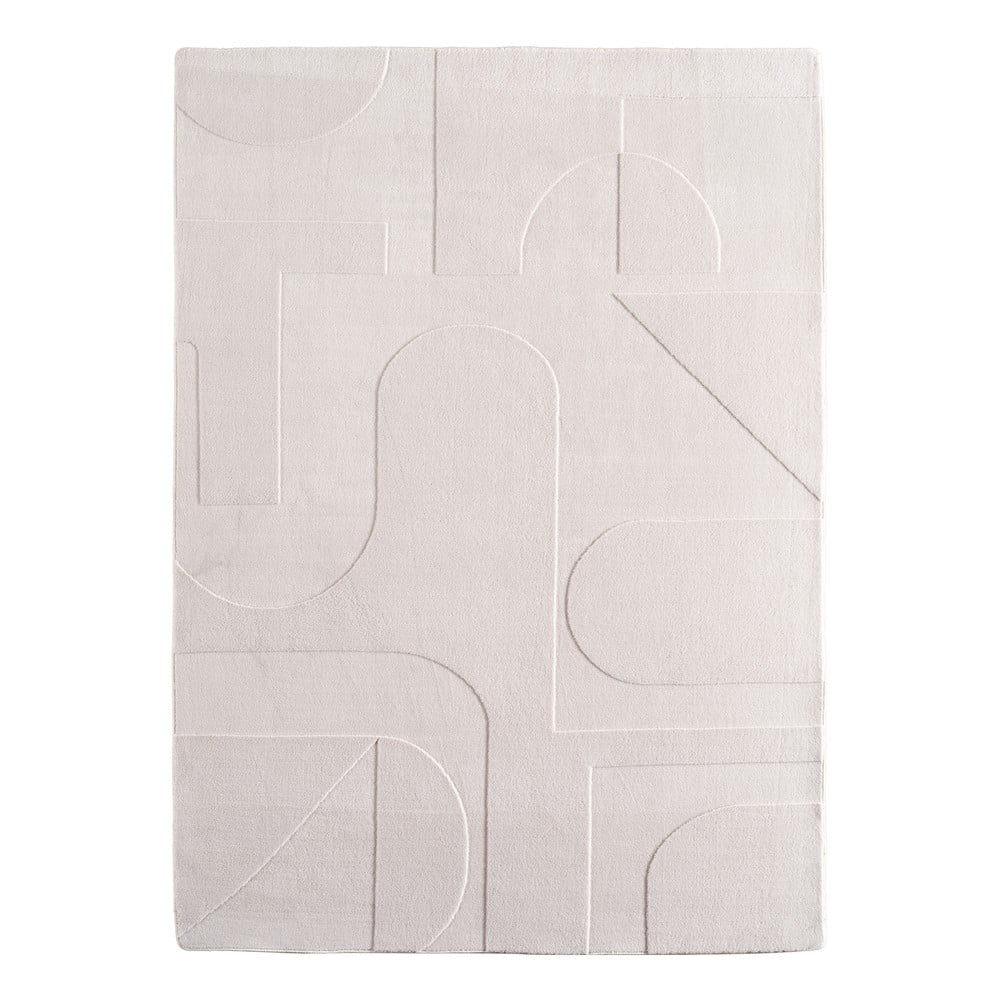 Krémový prateľný behúň 80x250 cm Pompei 1614 – Ayyildiz Carpets