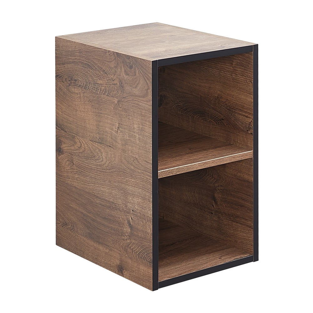 Hnedá nízka kúpeľňová skrinka v dekore duba 30x51 cm Set 374 - Pelipal