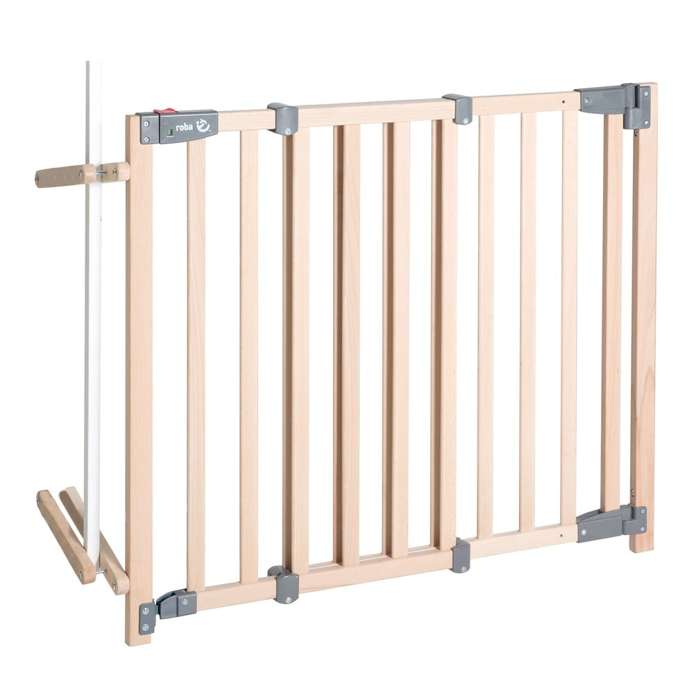 Zábrana do dverí z bukového dreva v prírodnej farbe – Roba