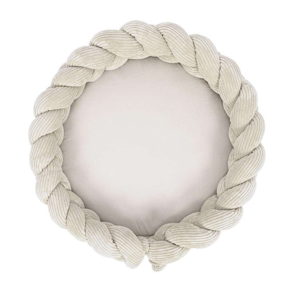 Béžové hniezdočko pre bábätko 100x100 cm – Meowbaby