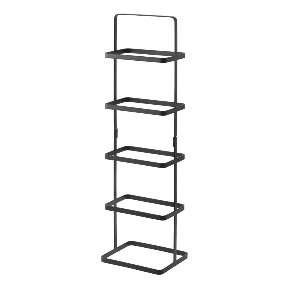 Čierny kovový stojan na topánky Tower Shoe Rack – YAMAZAKI