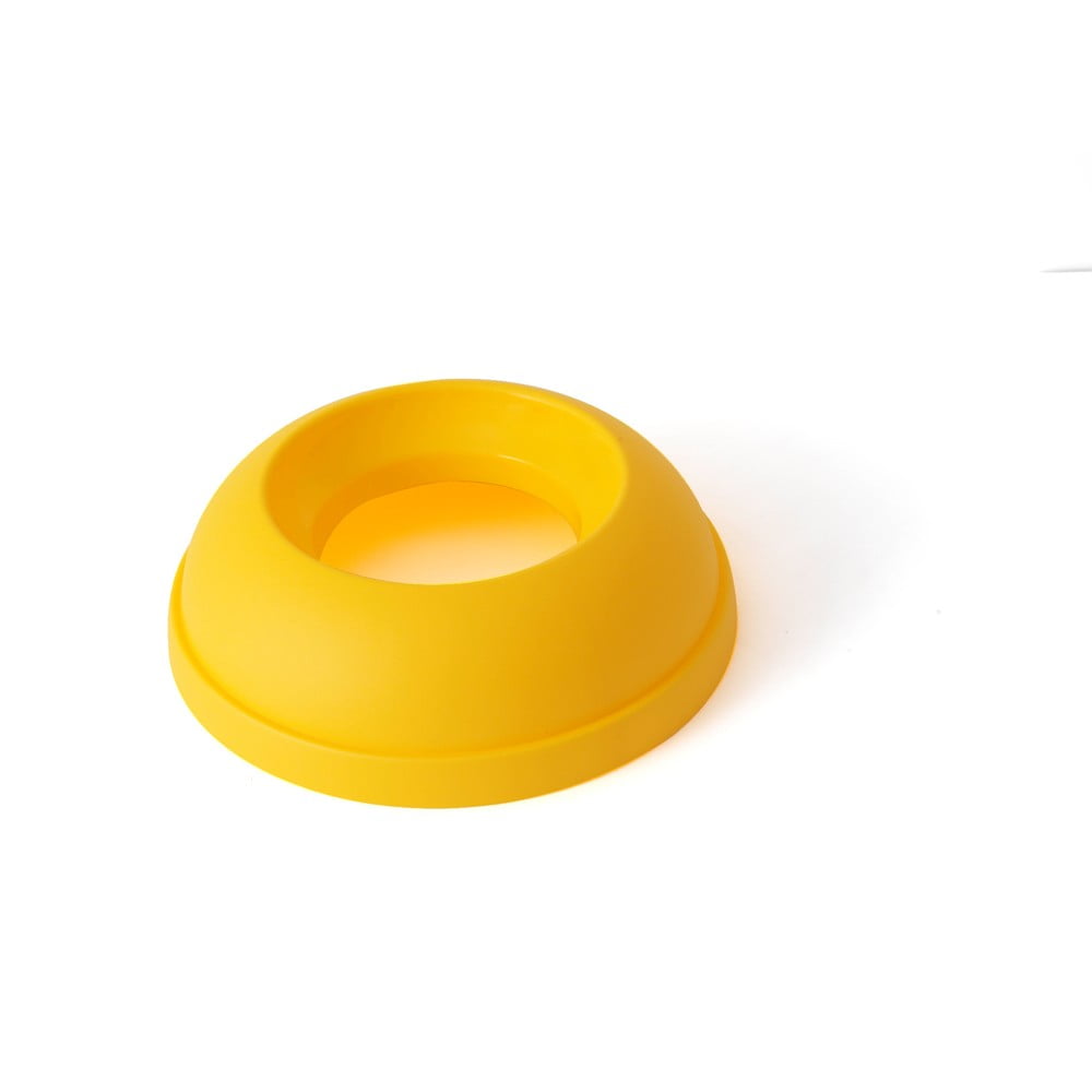 Žlté plastové veko na odpadkový kôš na triedený odpad – Addis