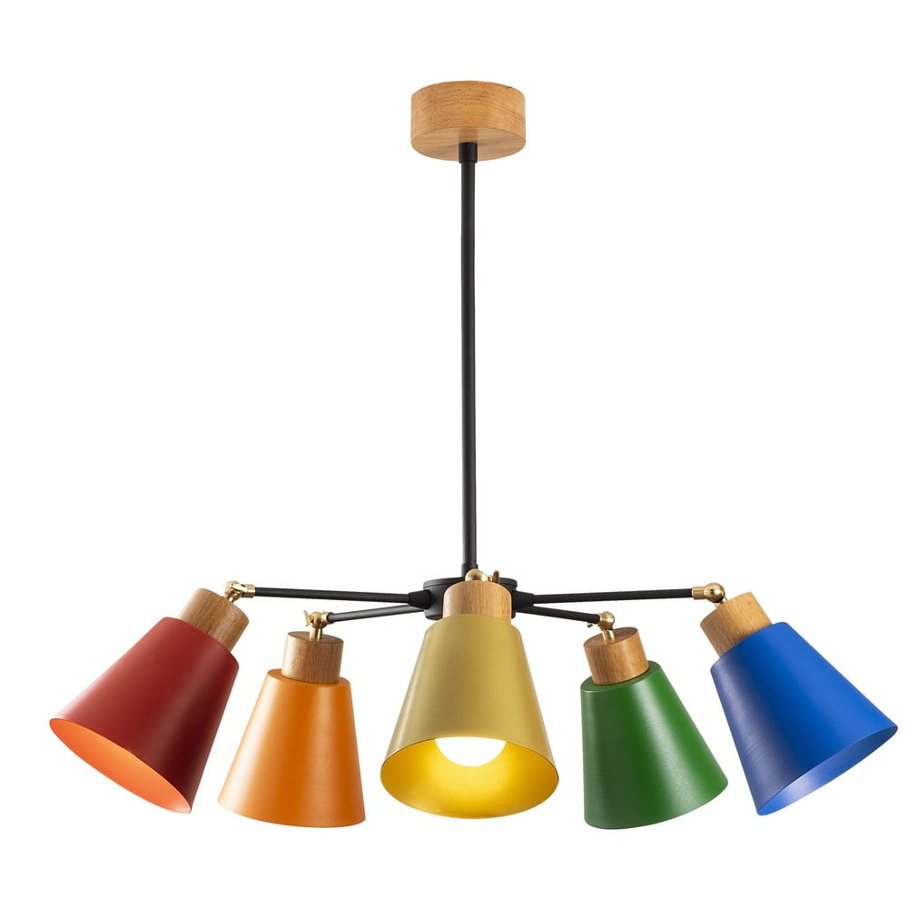 Závesné svietidlo s kovovým tienidlom ø 58 cm Manavgat – Opviq lights