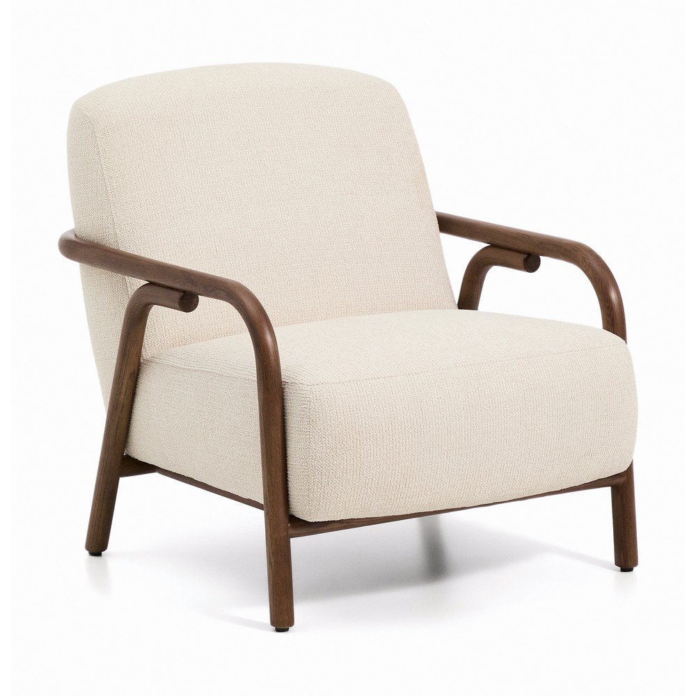 Béžové ženilkové kreslo Sylo – Kave Home