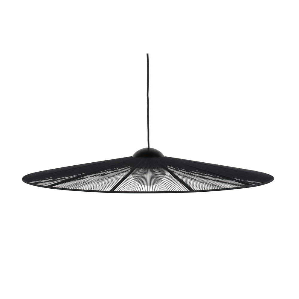 Čierne stmievateľné závesné svietidlo ø 80 cm Belle – Zuiver