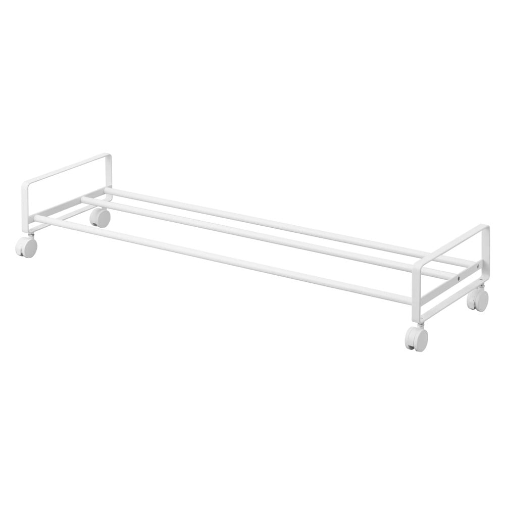 Biely kovový stojan na topánky 83