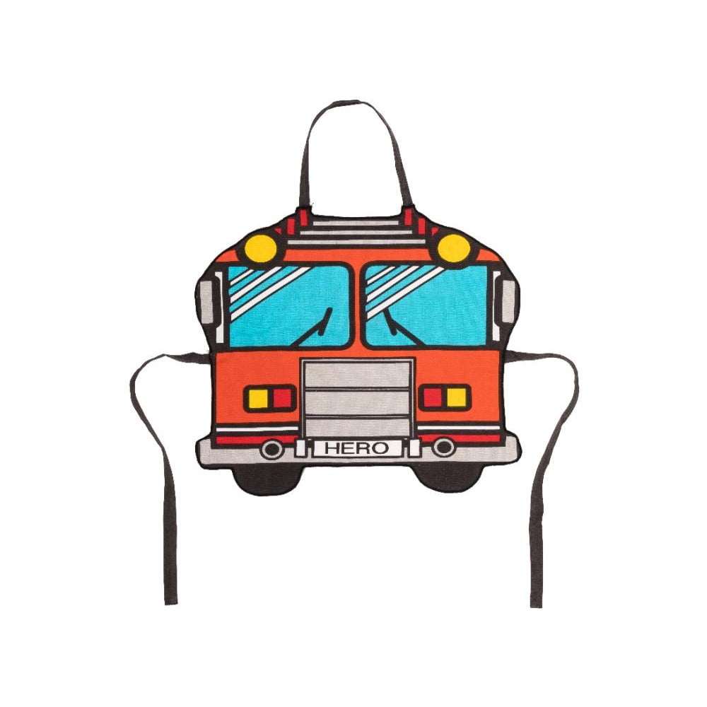 Detská zástera z recyklovanej bavlny Hero - Tiseco Home Studio