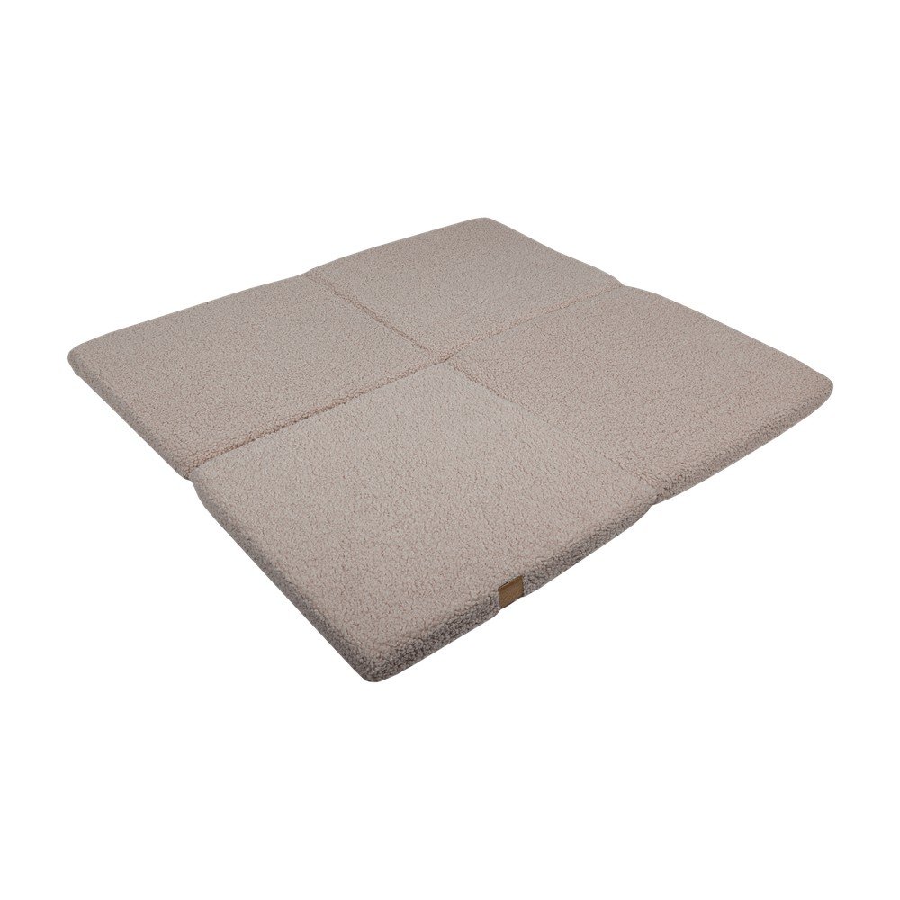 Sivá detská hracia podložka 120x120 cm – Meowbaby