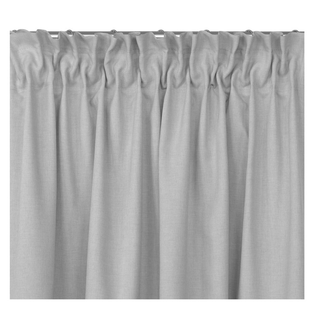 Sivý záves 140x300 cm Carmena - Homede