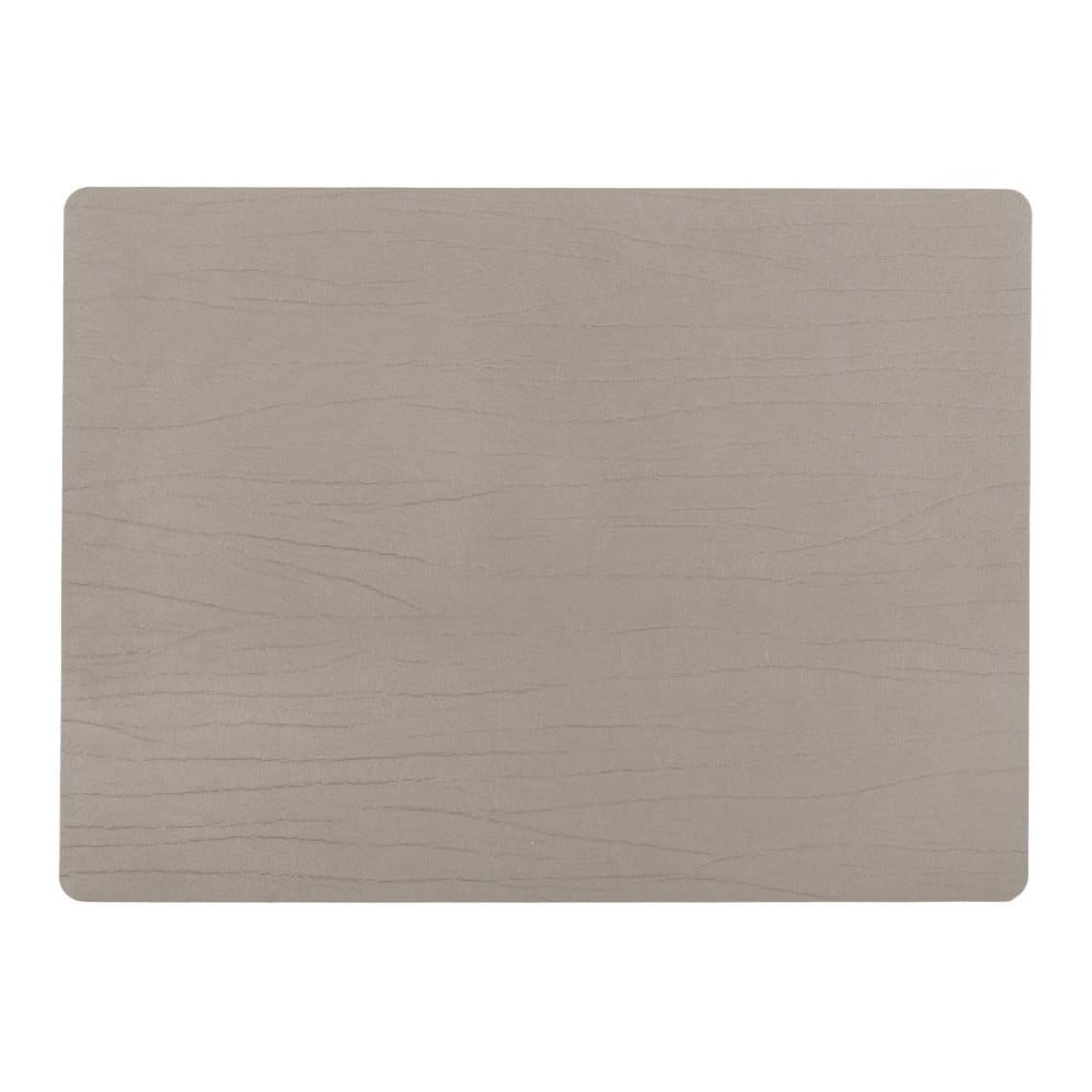 Sivo-béžové prestieranie z recyklovanej kože ZicZac Titane