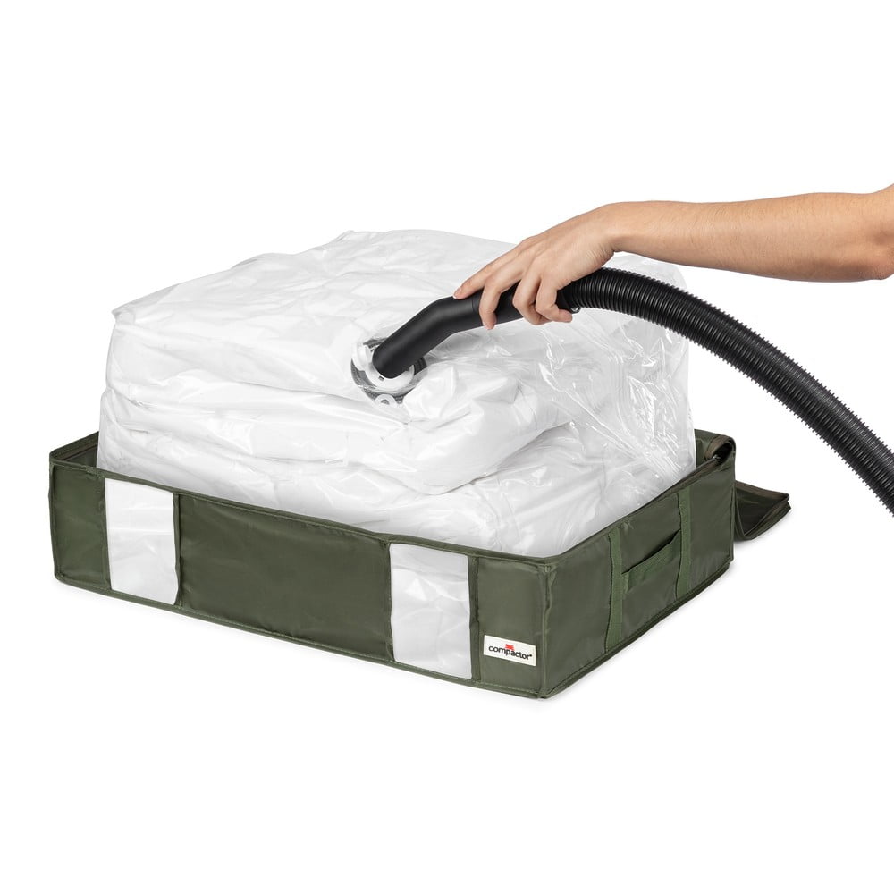 Zelený úložný box Compactor Oxford