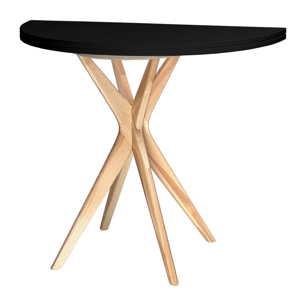 Okrúhly rozkladací jedálenský stôl 65x90 cm Jubi – Ragaba