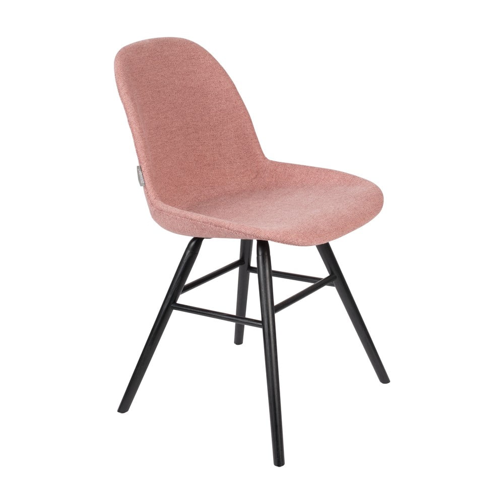 Ružová jedálenská stolička Albert Kuip – Zuiver