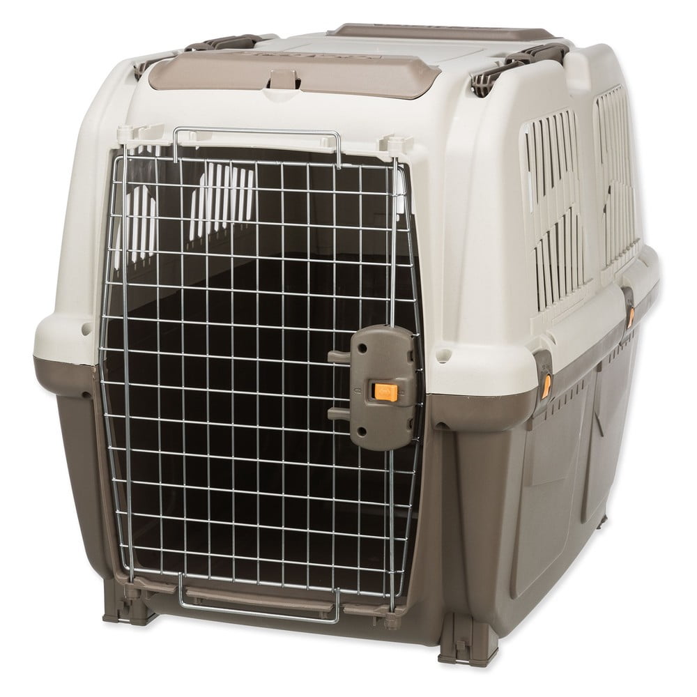 Béžová prepravka pre domáceho miláčika 79x59 cm Trixie Skudo 5 – Plaček Pet Products