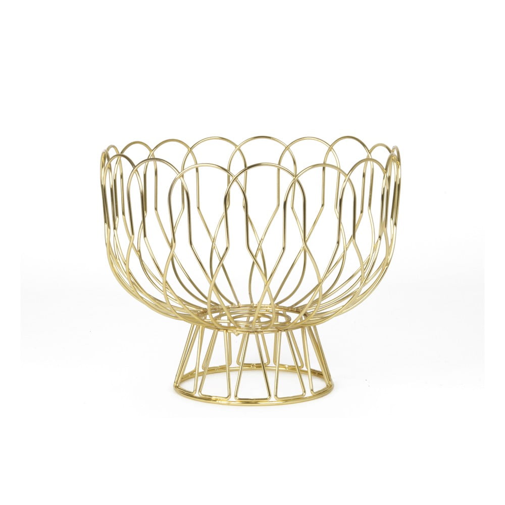 Misa na ovocie v zlatej farbe PT LIVING Wired
