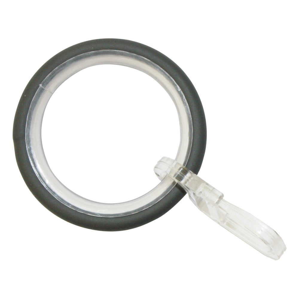 Krúžky na záclony s vložkou a háčikom v súprave 10 ks Elba - Gardinia