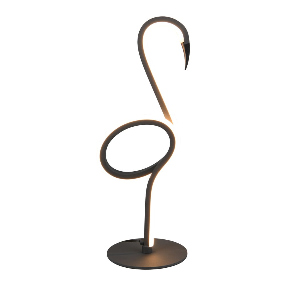 Čierna LED stolová lampa (výška 35 cm) Ingo – Reality