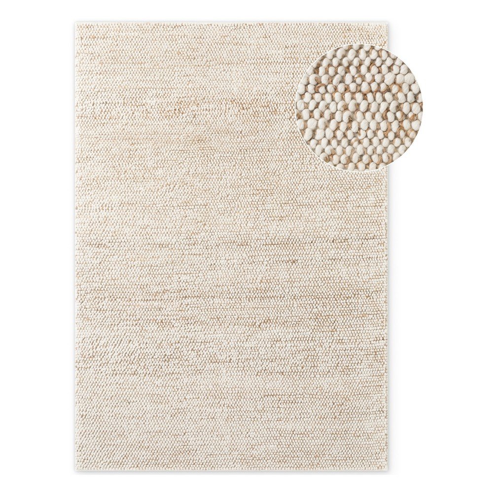 Béžový ručne tkaný koberec s prímesou vlny 200x300 cm Peas – Villeroy&Boch