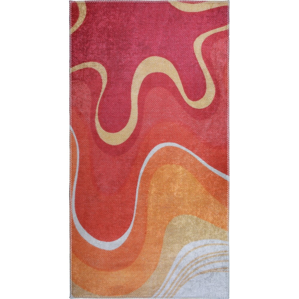 Červený/oranžový prateľný koberec 60x100 cm Colors of Joy – Vitaus