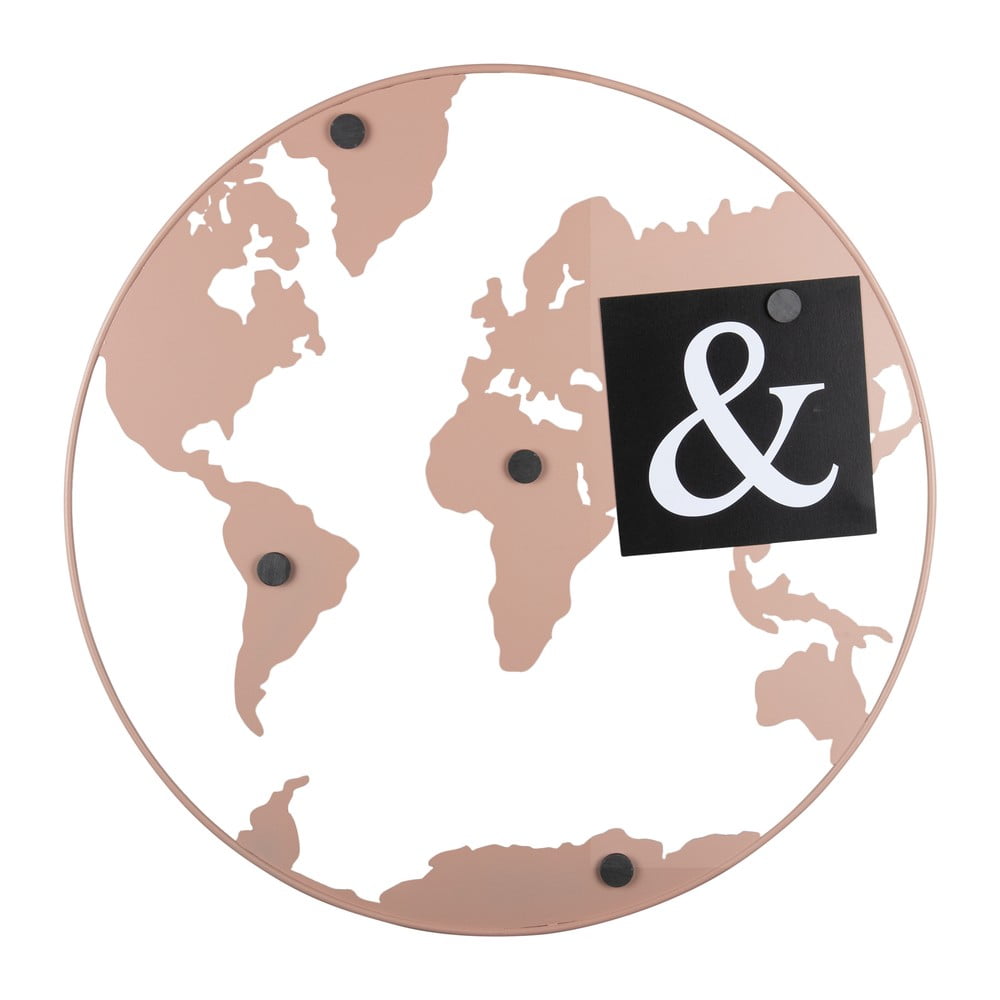 Magnetická nástenka World Map - PT LIVING