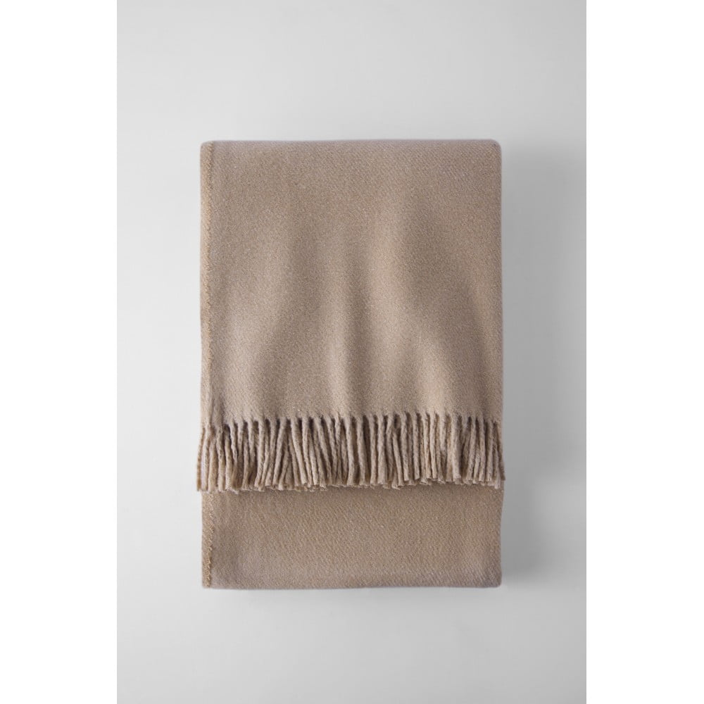 Hnedá deka s podielom bavlny Euromant Basics