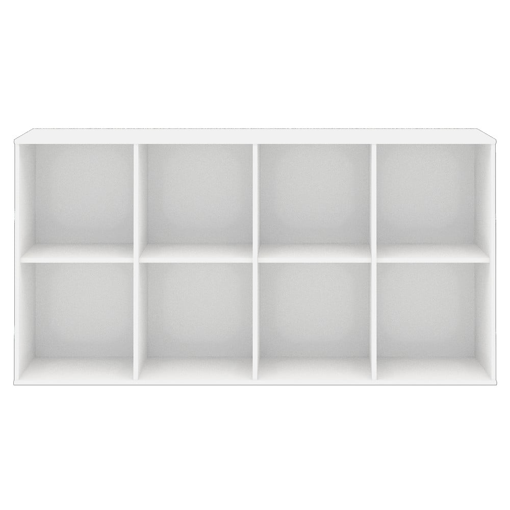Biely modulárny policový systém 136x69 cm Mistral Kubus - Hammel Furniture