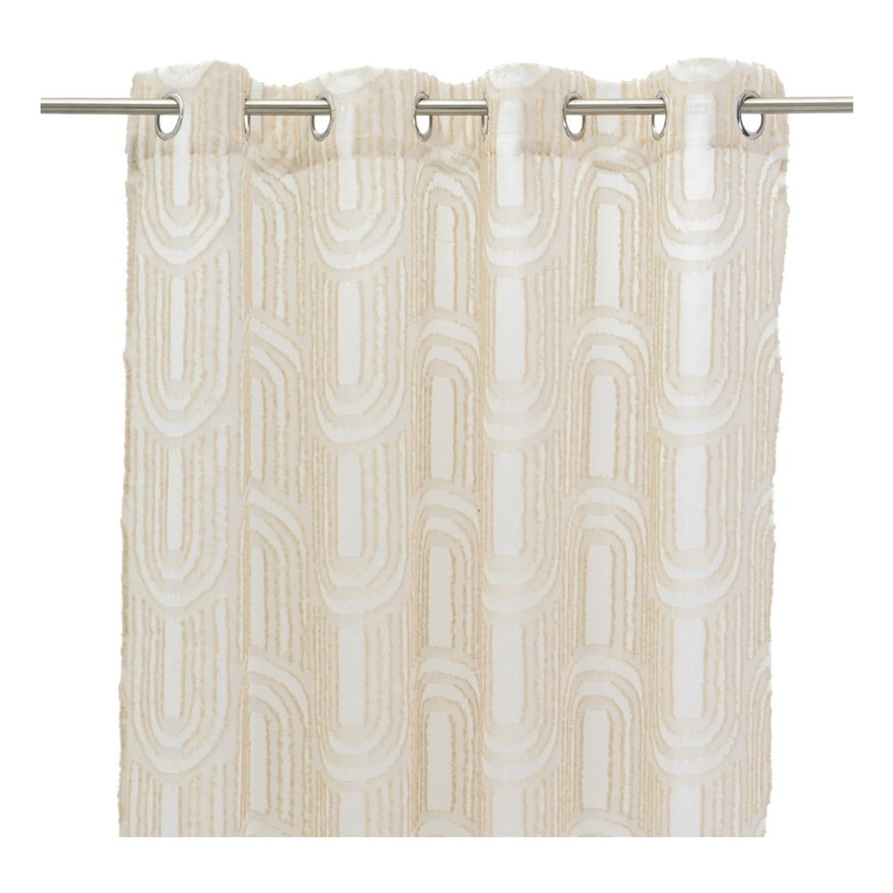 Béžová záclona 140x260 cm Relief Arch – Casa Selección