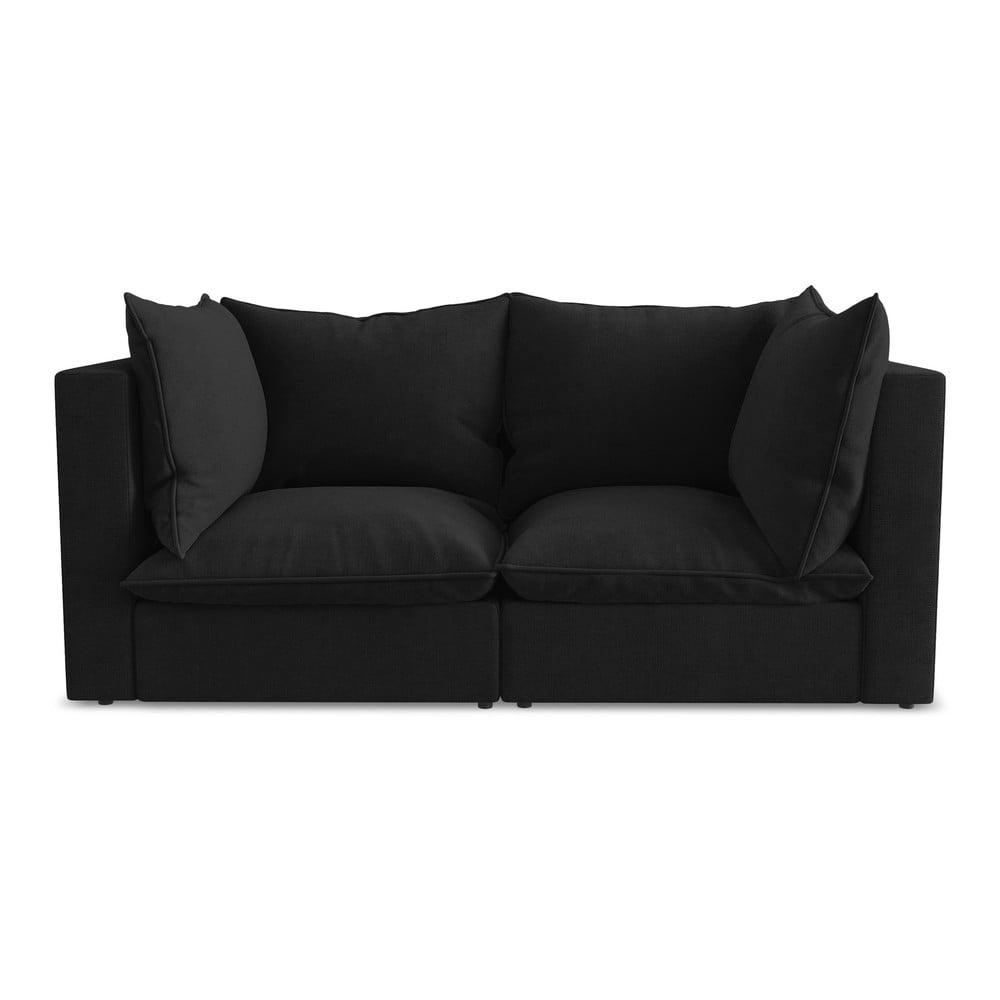 Čierna pohovka 180 cm Manao – Makamii