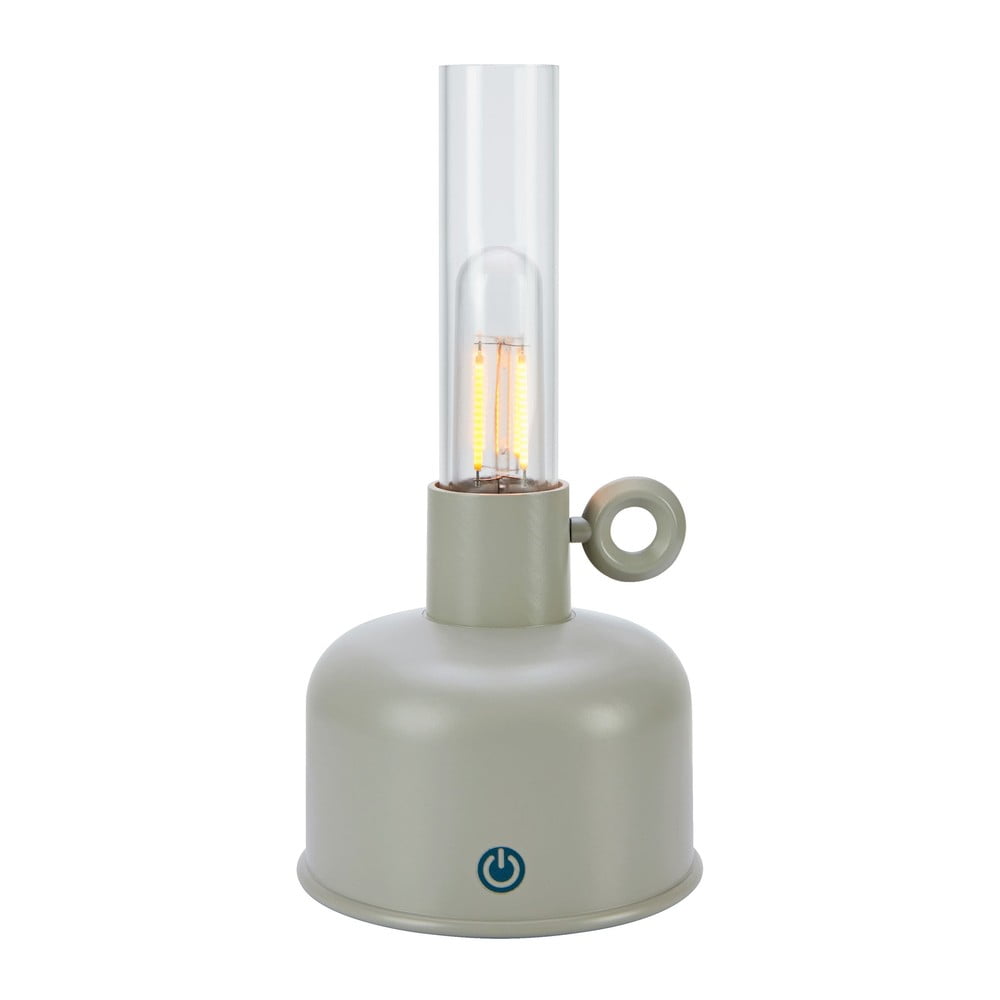 LED stolová lampa sivobéžová (výška 22 cm) Astrid – Markslöjd