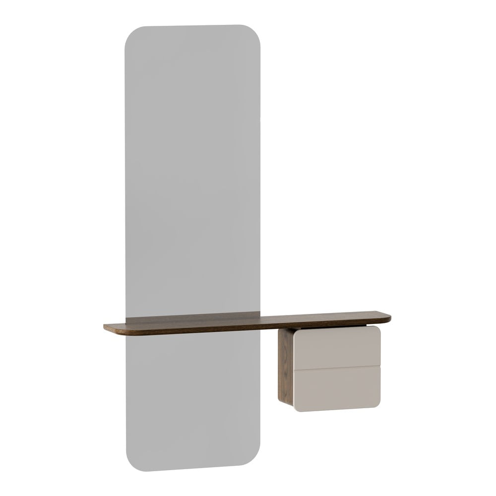 Bielo-hnedá predsieňová zostava v dekore duba One More Look – UMAGE